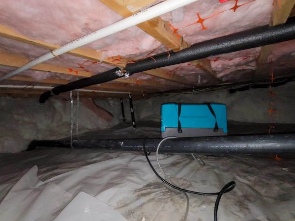 Crawl Space Water Remediation in Bradenton